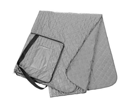 Плед для пикника Soft & Dry, серый, Цвет: серый, Размер: в разложенном виде: 115х140 см, изображение 3