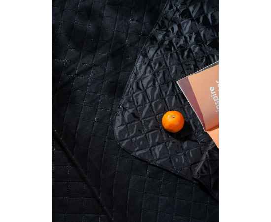 Плед для пикника Soft & Dry, черный, Цвет: черный, Размер: в разложенном виде: 115х140 см, изображение 6