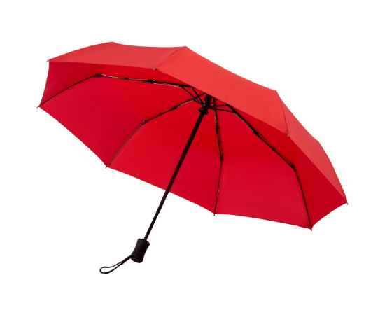 Зонт складной Monsoon, красный, Цвет: красный, Размер: длина 55 см, изображение 2