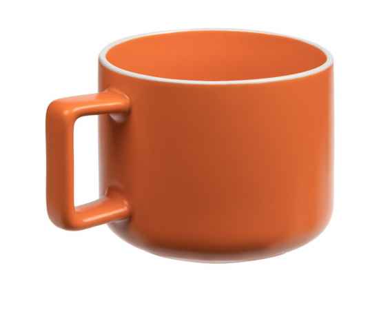 Чашка Fusion, оранжевая, Цвет: оранжевый, Размер: диаметр 9, изображение 2