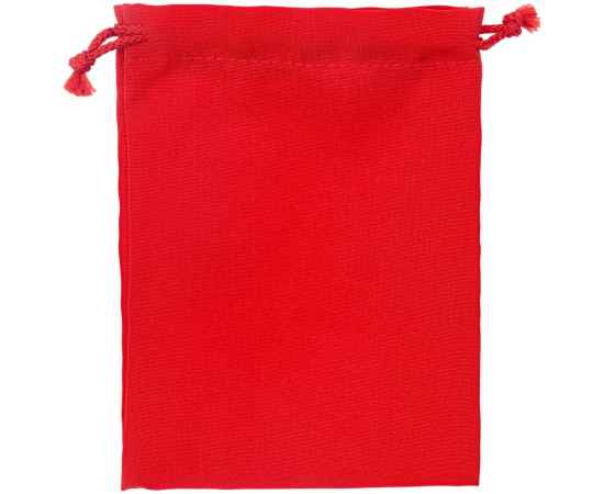 Холщовый мешок Chamber, красный, Цвет: красный, Размер: 13х18 см, изображение 2