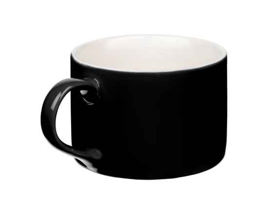 Чайная пара Clio, черная, Цвет: черный, Объем: 250, Размер: чашка: диаметр 8, изображение 4