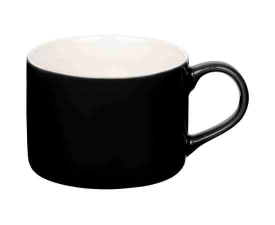 Чайная пара Clio, черная, Цвет: черный, Объем: 250, Размер: чашка: диаметр 8, изображение 3