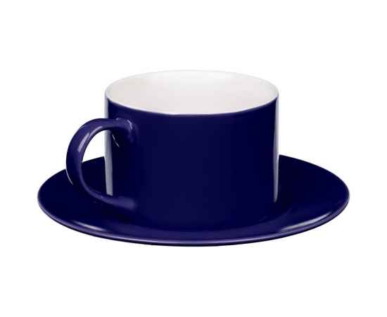 Чайная пара Clio, синяя, Цвет: синий, Объем: 250, Размер: чашка: диаметр 8, изображение 2