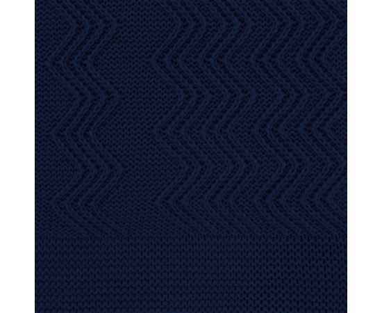 Плед Marea, темно-синий (сапфир), Цвет: темно-синий, Размер: 110х170 с, изображение 3