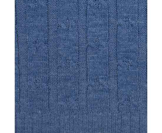 Плед Trenza, синий, Цвет: синий, Размер: 110х170 с, изображение 3