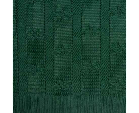 Плед Trenza, зеленый, Цвет: зеленый, Размер: 110х170 с, изображение 3