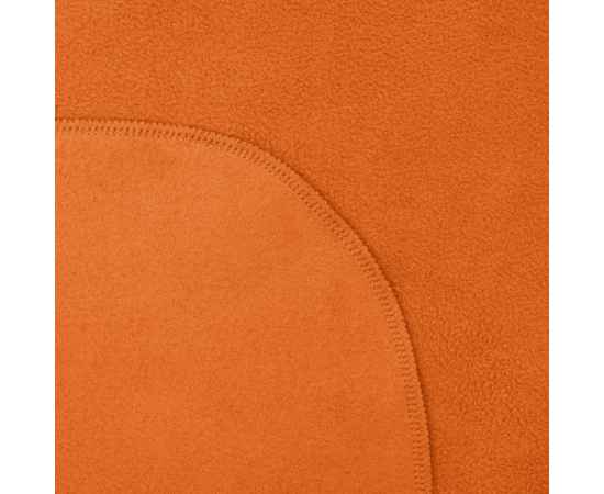 Флисовый плед Warm&Peace XL, оранжевый, Цвет: оранжевый, Размер: 200х145 см, изображение 3