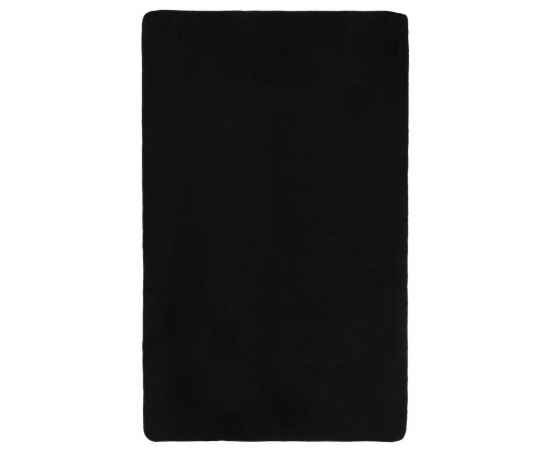 Флисовый плед Warm&Peace XL, черный, Цвет: черный, Размер: 200х145 см, изображение 2