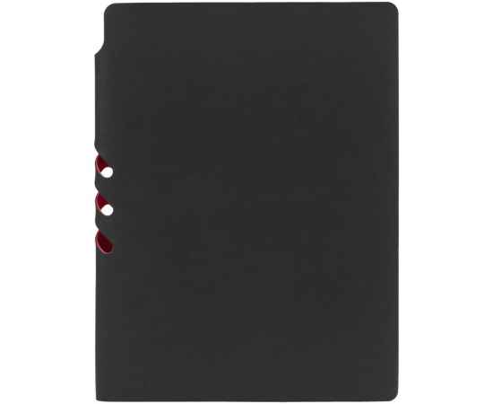 Ежедневник Flexpen Black, недатированный, черный с красным G_13087.35, Цвет: красный, Размер: 15, изображение 4