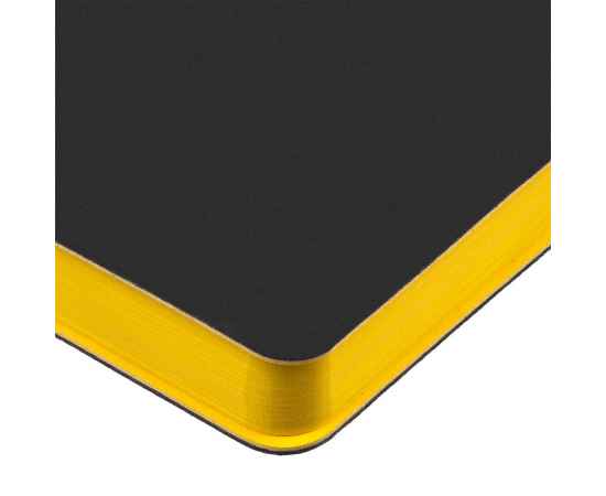 Ежедневник Flexpen Black, недатированный, черный с желтым G_13087.38, Цвет: желтый, Размер: 15, изображение 8