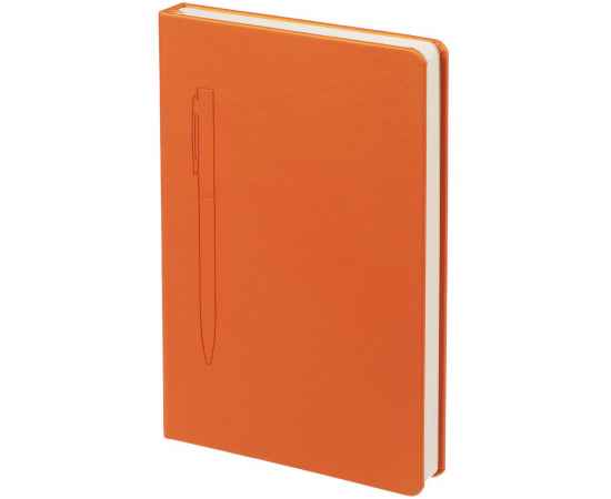 Ежедневник Magnet Shall с ручкой, оранжевый G_15058.20, Цвет: оранжевый, Размер: 13х20, изображение 3