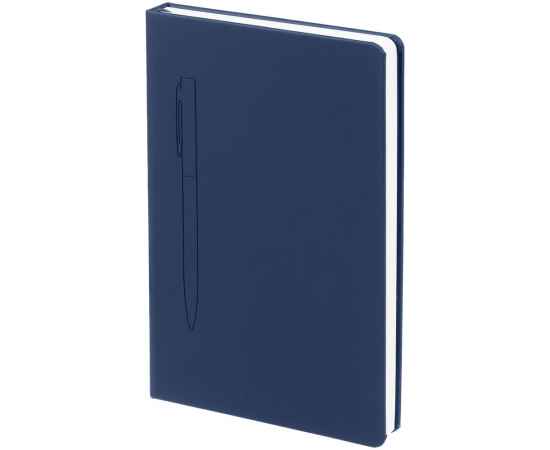 Ежедневник Magnet Shall с ручкой, синий G_15058.40, Цвет: синий, Размер: 13х20, изображение 4
