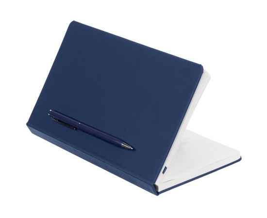 Ежедневник Magnet Shall с ручкой, синий G_15058.40, Цвет: синий, Размер: 13х20, изображение 2