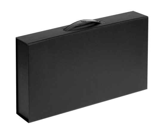 Коробка с ручкой Platt, черная, Цвет: черный, Размер: 35, изображение 2