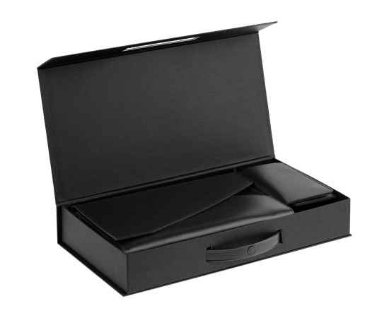 Коробка с ручкой Platt, черная, Цвет: черный, Размер: 35, изображение 3