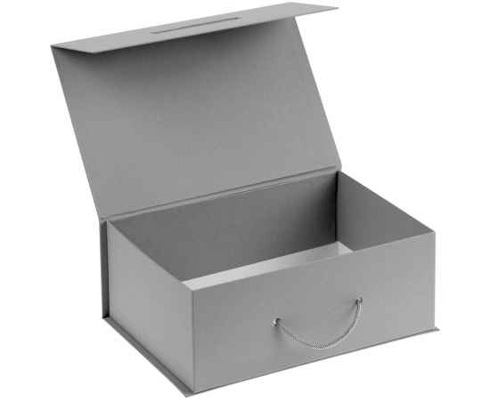 Коробка New Case, серая, Цвет: серый, Размер: 33x21, изображение 3