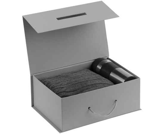Коробка New Case, серая, Цвет: серый, Размер: 33x21, изображение 4