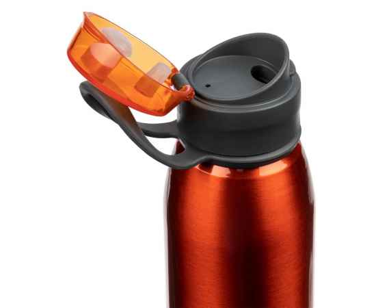 Спортивная бутылка для воды Korver, оранжевая, изображение 3