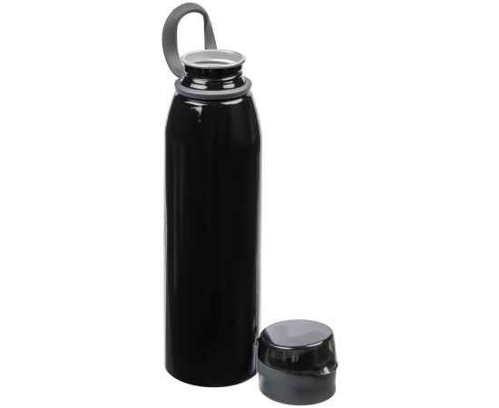 Спортивная бутылка для воды Korver, черная, Объем: 600, Размер: высота 25 с, изображение 2