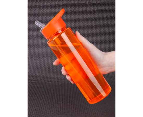 Бутылка для воды Holo, оранжевая, Цвет: оранжевый, Объем: 700, Размер: 24, изображение 4