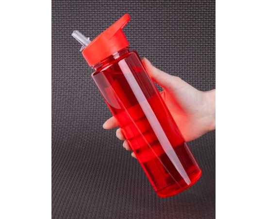 Бутылка для воды Holo, красная, Цвет: красный, Объем: 700, Размер: 24, изображение 5