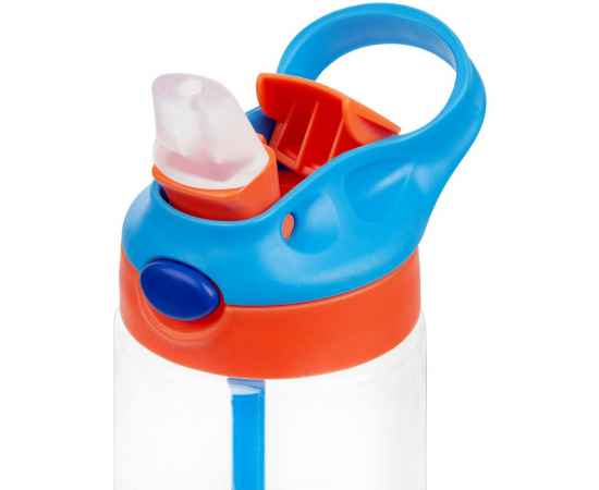 Детская бутылка Frisk, оранжево-синяя, Цвет: синий, Объем: 500, Размер: диаметр 7 см, изображение 4