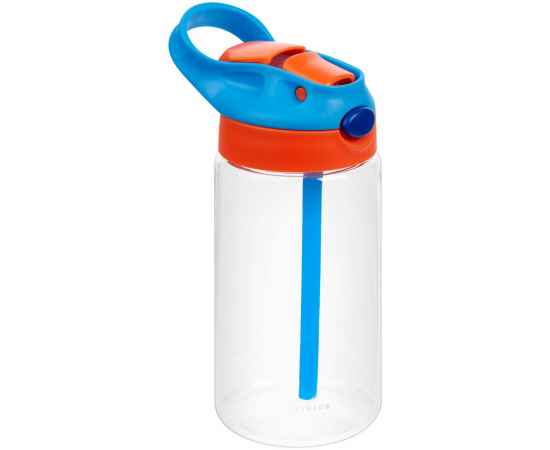 Детская бутылка Frisk, оранжево-синяя, Цвет: синий, Объем: 500, Размер: диаметр 7 см, изображение 2