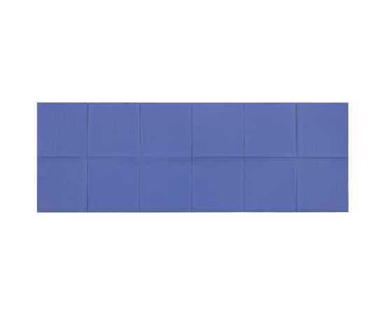 Складной коврик для занятий спортом Flatters, синий, Цвет: синий, изображение 2