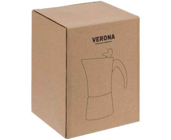 Гейзерная кофеварка Verona, в коробке, Объем: 200, Размер: высота 17, изображение 6