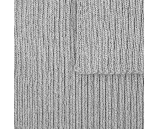 Шарф Capris, серый, Цвет: серый, Размер: 38х190 см, изображение 3