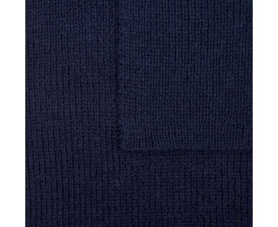 Шарф Bernard, темно-синий, Цвет: темно-синий, Размер: 22х115 см, изображение 4