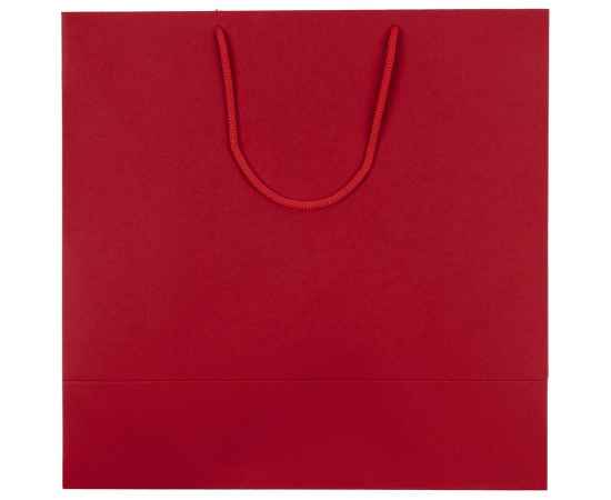 Пакет бумажный Porta L, красный, Цвет: красный, Размер: 35x35x16 см, изображение 2
