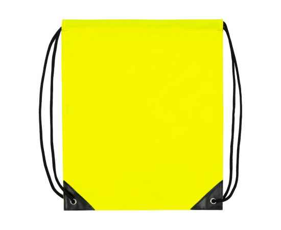 Рюкзак-мешок Manifest Color из светоотражающей ткани, желтый неон, Цвет: желтый, Размер: 34x41 см, изображение 5