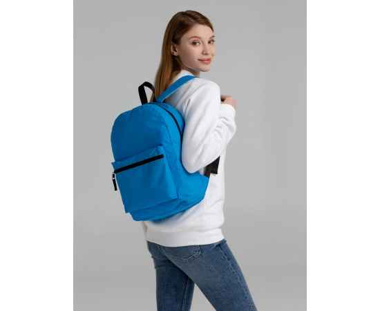Рюкзак Manifest Color из светоотражающей ткани, синий, Цвет: синий, Размер: 41х29х10 см, изображение 7
