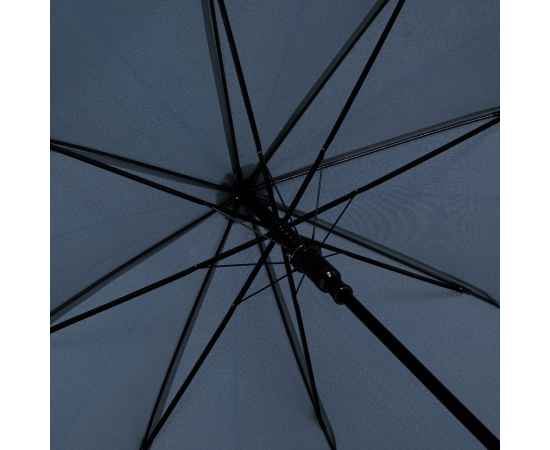 Зонт-трость OkoBrella, темно-синий, Цвет: темно-синий, Размер: длина 85 см, изображение 4