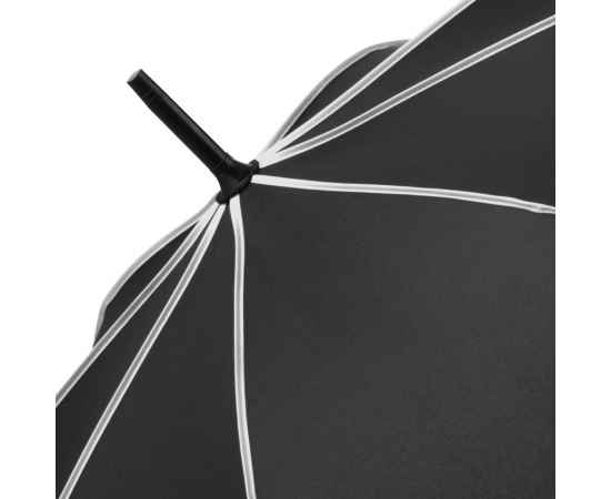 Зонт-трость Seam, светло-серый, Цвет: серый, Размер: длина 90 см, изображение 2
