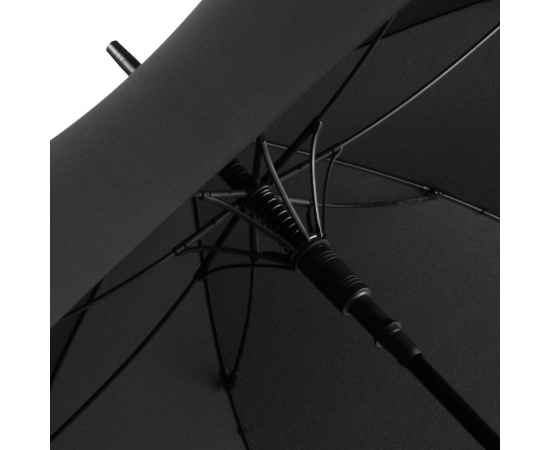 Зонт-трость Seam, светло-серый, Цвет: серый, Размер: длина 90 см, изображение 3