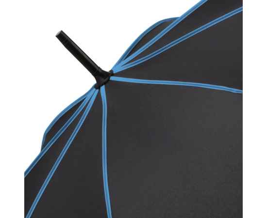 Зонт-трость Seam, голубой, Цвет: голубой, Размер: длина 90 см, изображение 3