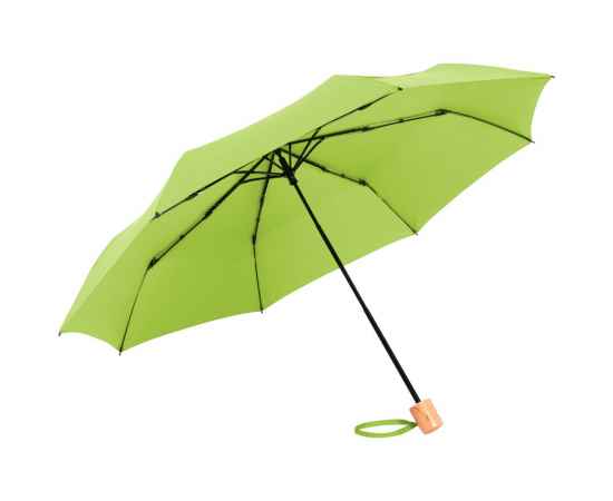 Зонт складной OkoBrella, зеленое яблоко, изображение 2