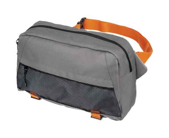 Поясная сумка с термовставкой Vikbelt, серая, Цвет: серый, Объем: 6, изображение 4