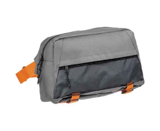 Поясная сумка с термовставкой Vikbelt, серая, Цвет: серый, Объем: 6, изображение 2