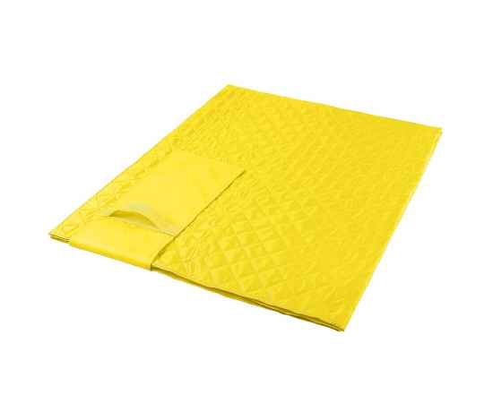 Плед для пикника Comfy, желтый, Цвет: желтый, Размер: 115х140 с, изображение 3