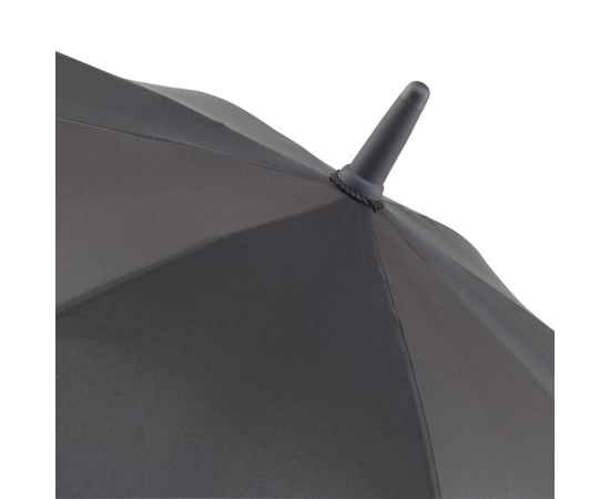 Зонт-трость с цветными спицами Color Style, серый, Цвет: серый, Размер: длина 89 см, изображение 3