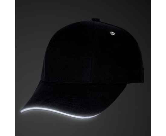Бейсболка Hard Work Black со светоотражающим элементом, изображение 2