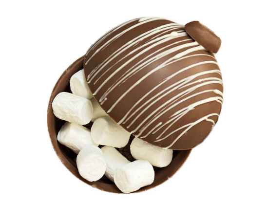 Шоколадная бомбочка «Моккачино», Цвет: шоколадный, изображение 2