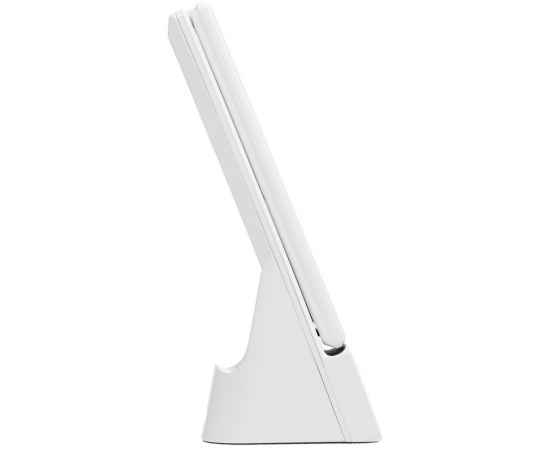 Лампа с будильником для беспроводной зарядки смартфона и часов Powerack, белая, Цвет: белый, изображение 5