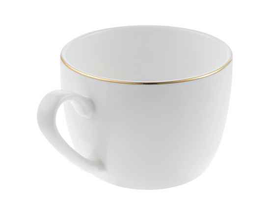 Кофейная пара Select, белая с золотистой отводкой, Цвет: белый, золотистый, Объем: 100, изображение 7