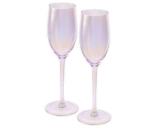 Набор из 2 бокалов для шампанского Perola, Объем: 200, Размер: бокал: диаметр 5, изображение 4