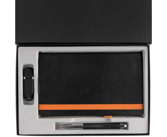 Набор Ton Memory, черный с оранжевым, Цвет: оранжевый, Размер: коробка: 27х18х3, изображение 2